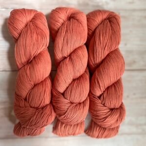 Baby Alpaca & Tanguis Cotton Yarn - Terracotta